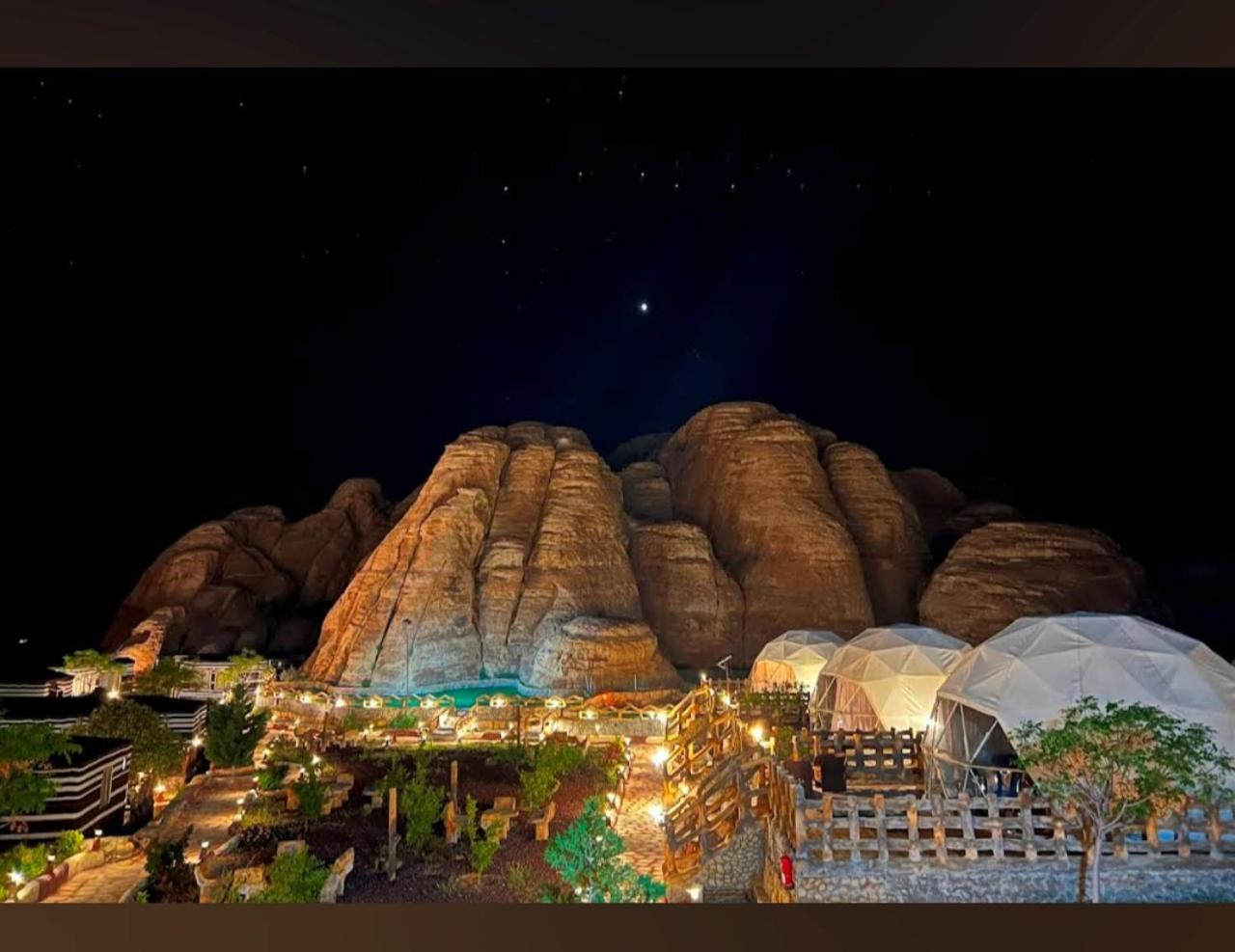 Hotel Seven Wonders Luxury Camp Wadi Musa Exterior foto