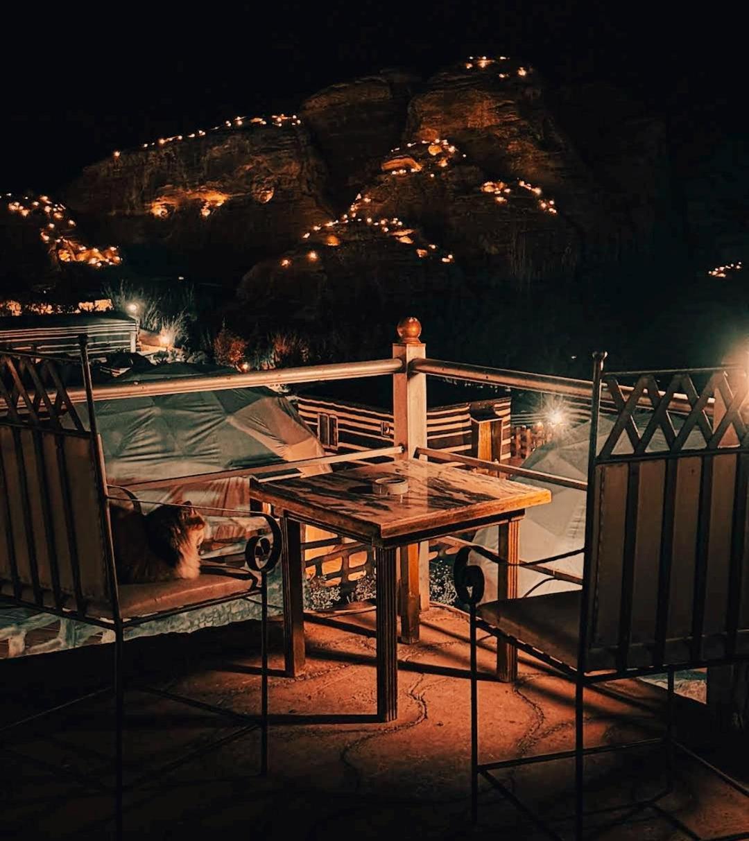 Hotel Seven Wonders Luxury Camp Wadi Musa Exterior foto